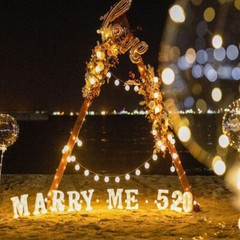 Set of 2 Wooden Wedding Arches Outdoor Indoor Held Wedding Boho Bridal Backdrop
