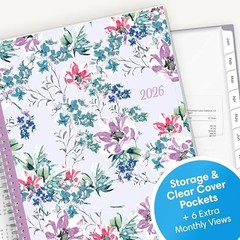 2026 Weekly and Monthly Planner Calendar, January 2026 8.5″ x 11″ Laila- 2026