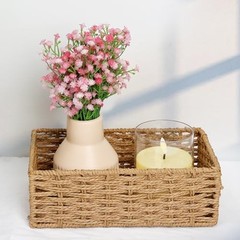 Babys Breath Artificial Flowers – Real Touch Fake Gypsophila for 120 PCS Pink
