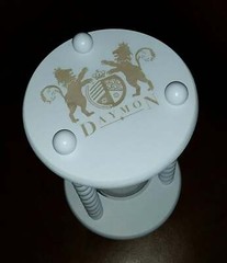 The Wedding Day in White Unity Sand Ceremony Hourglass by Heirloom Hourglass