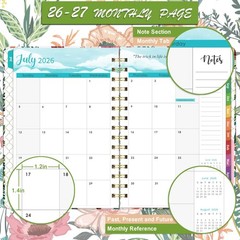 Planner 2026-2027 – Weekly ＆ Monthly Academic Planner from Jul. 202