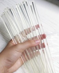 10pcs Fully Transparent Glue Wax Seal Sticks for Wax Stamp Sealing