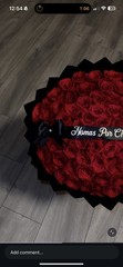 50 Fresh Red Rose Bouquet Next Day Shipping Service From Ca Customizable