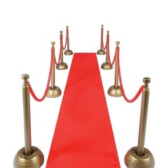 Red Carpet Runner for Party, 2 x 15 ft, Non-Woven 2′ x 15′ (Runner),