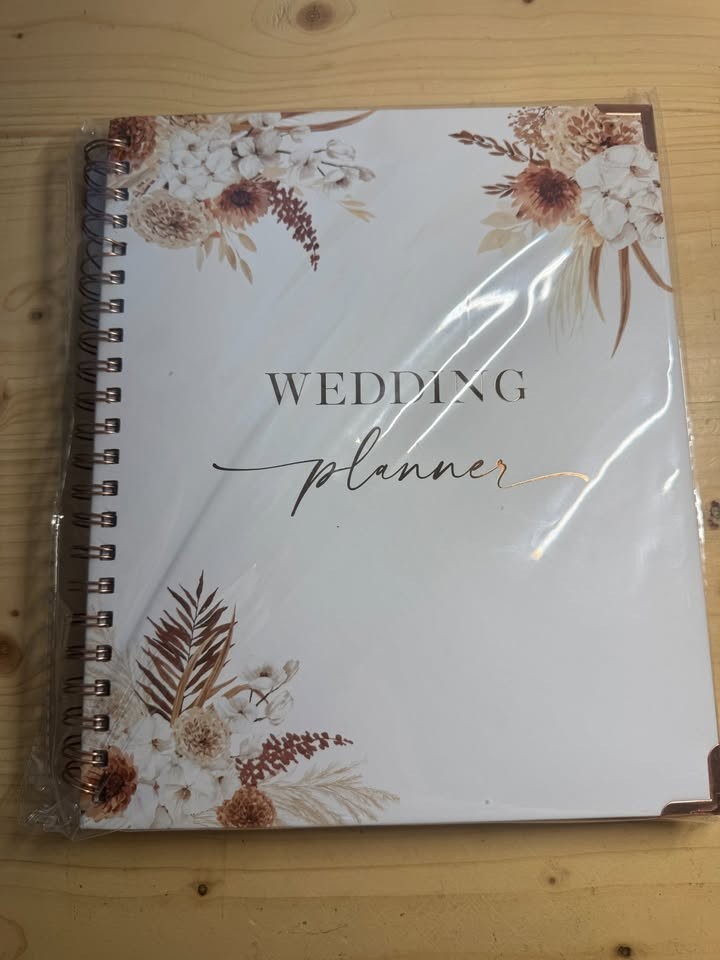 Beautiful Boho Wedding Planner Book and Organizer – Enhance Excitement and Makes