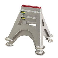 PRODUCTS Jack Stand, 14 in Tall, 7 x 8 in Rectangle Base, Urethane Pad,