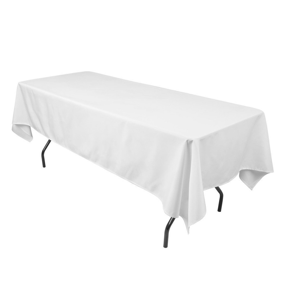 10pc 60×126 Rectangular Seamless Tablecloth For Wedding Restaurant Banquet Party
