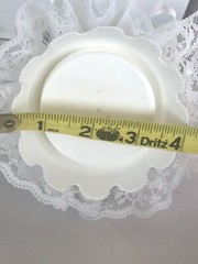 Cowboy Western Lassoed in Love, White Cake Topper