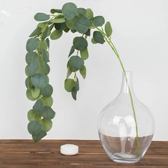 3 Green 41 in Silk Eucalyptus Leaves Hanging Artificial PLANT STEMS Party Events