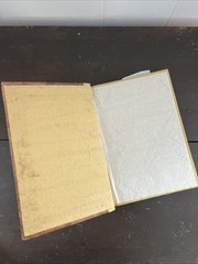 Country Leaves Photo Album Scrapbook Handcrafted new 10.5″x13″ 10 pages.