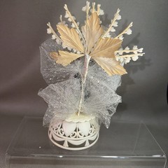 Vintage 25th Wedding Anniversary Cake Topper New Zealand 1980 Coast Novelty
