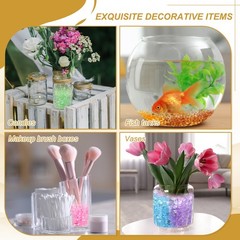 1000PCS Wedding Table Scatter Confetti Fake Crystals (Light Pink 8mm)