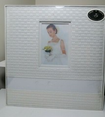 Our Engagement Photo Album Bridal Shower Gift Present 144 photos 18 pages Ivory