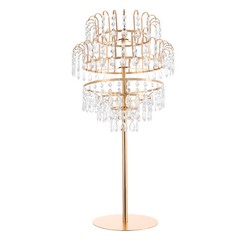 5 Tiers Crystal Flower Stand Luxury Gold Flower Stand Wedding Decor Flower Stand