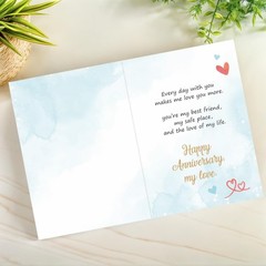 Romantic Anniversary Card for Husband, Funny Anniversary Card Gifts from Wife…