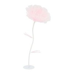 Flower Decoration With Light Pink Large Electric Auto-open Artificial Flower
