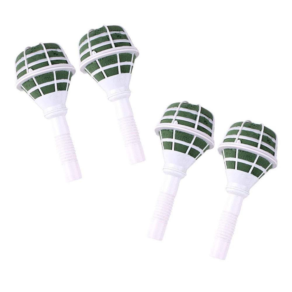 4Pcs Bouquet Base Floral Holder Assorted Color for Wedding Flower Arrangements