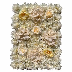 6 Pack Artificial Silk Flower Wall Panels Wedding Photography Party Venue Decor