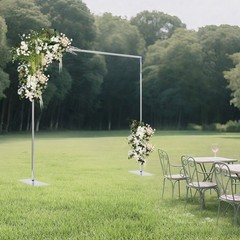 10x10ft Heavy Duty Pipe and Drape Kit Photography Backdrop Stand Telescopic Pipe