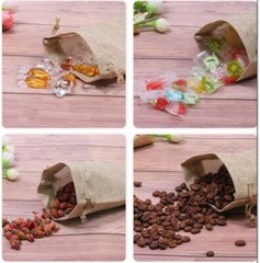 Burlap Drawstring Gift Bags w/Tags/Labels & Ties. 19. Wedding Favors Thanks