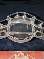 Wilton Wedding 3pc Crystal-Look Bridge & Stairway Set Cake Topper Clear Tier G43