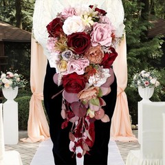 Wedding Bouquet Bridal Bouquet Realistic Decorative Silk Flower Artificial