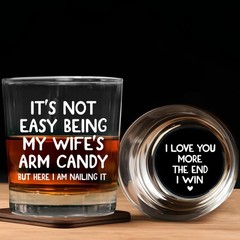 AXIARA Husband Birthday Gifts for Men – 11 oz 11 Ounces, White – Arm Candy