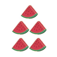 Fruit Badge Cartoon Pin Alloy Texture Fashion Accessories for Clothing and Bags