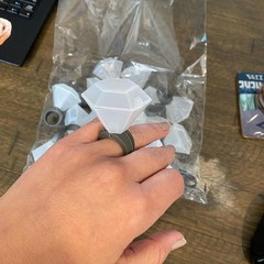 Ring Shaped Fillable Wearable Shot Cups Opening Lids Bachelorette Wedding Party