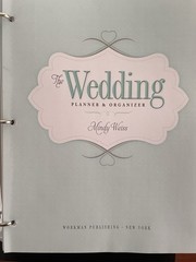 Wedding Planner & Organizer Hardcover Mindy Weiss Ring Binder Illustrated New