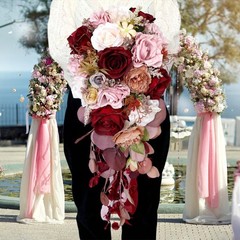 Wedding Bouquet Bridal Bouquet Realistic Decorative Silk Flower Artificial