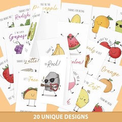Premium Funny Thank You Cards, Teacher Appreciation Cards with Envelopes, Cut…