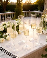 12 Pack Plastic Champagne Flutes – 6 Oz Clear Disposable 12Pack-6oz-Clear