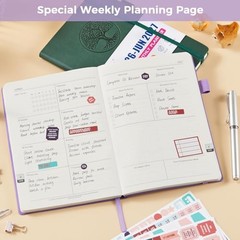 2026-2027 Weekly and Monthly Academic Planner for Women/Men, July 2026 – pink