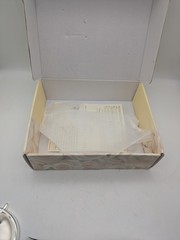 Lenox Opal Innocence Event Guestbook With Pen Silverplated