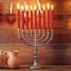 24 Pack Red Spell Chime Candles – Premium Mini Unscented Taper