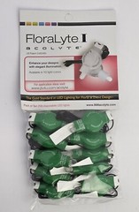 LED FloraLyte Acolyte Lights For Floral Party Event Design Wedding GREEN 10 Pack