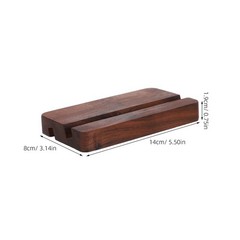 Wood Greeting Card Display Stand Name Holders for Tables Desktop Calendar