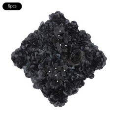 6Pcs Artificial Flower Wall Panels Backdrop Bouquet Wedding Party Background