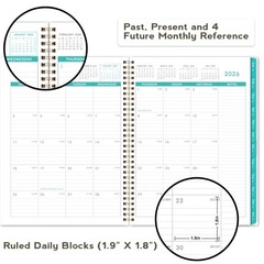 2026 Monthly Planner – 2026 Planner from January to December, Calendar Planne…