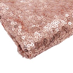 Rose Gold Glitter Sequin Tablecloth Wedding Engagement Reception Party Decor