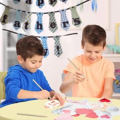 36 Pieces Reusable Mother’s Day Father’s Day Cookie Cake Stencils Templates M…