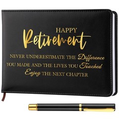 Ctosree Retirement Guest Book with Signature Pen Party Gift…