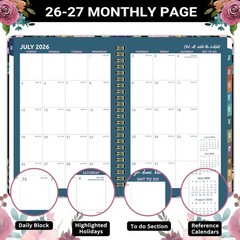 Planner 2026-2027, Academic Planner 2026-2027 for Women, JULY 2026 – JUNE 202…