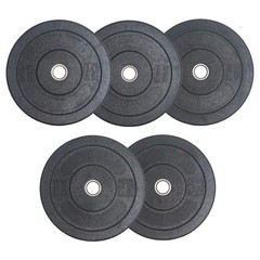 Fitness First Competition Crumb Bumper Plates 10-45 Lbs.