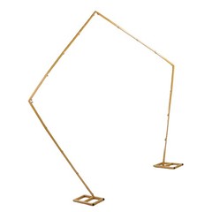 2-Wedding Arch Metal Backdrop Stand Elegant Stable For Wedding Ceremony 2.5m