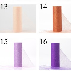 10 Yards 15cm Glitter Tulle Puffy Ribbon Accessory Party Trimming Decorations