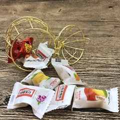Mini metal gold vintage retro bird cage candy boxes baby shower favor gift box!