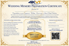 Unique Wedding & Anniversary Gift | Premium Video Memory Service For Couples