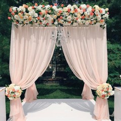 XL Heavy Outdoor Wedding Stage Chuppah Bridal Canopy Events Party Backdrop Stand